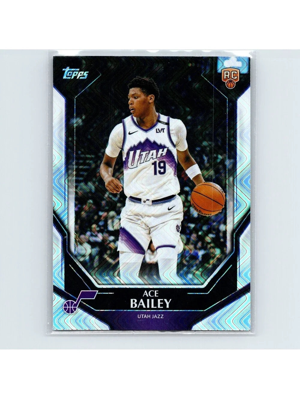 2026 Topps Collector's Kit - Ace Bailey RC NBA-8 - Wave - Utah Jazz
